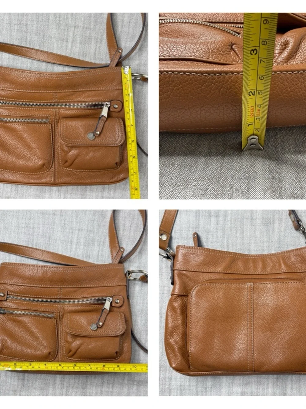 3 Leather Handbag Bundle Margot Green Tignanello Brown The SAK backpack